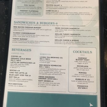 Feast and Fareway - Menu - American Near Me - Coronado, California
