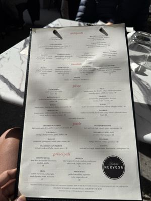 Menu photo 1 Trattoria Nervosa Toronto, ON