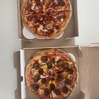 Cutie Pie Pizzeria - Pep in Your Step (top) and Lovely Day - Pizza Near Me - Portland, Oregon Cutie Pie Pizzeria - Pep in Your Step (top) and Lovely Day - Pizza Near Me - Portland, Oregon