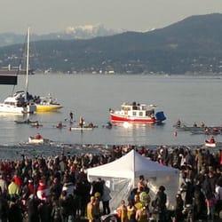 Vancouver Polar Bear Swim - 1/1/11 Polar bear swim