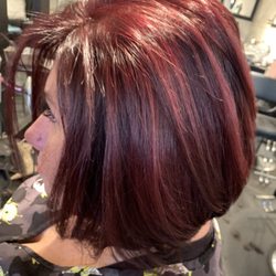 Posh Salon & Spa - Fresh New Haircolor & Volume Lash Extensions for this lovely lady