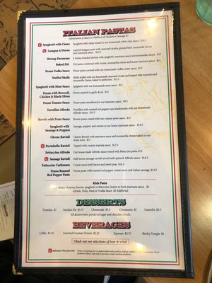 Menu photo 2 Brooklyn V's Pizza Chandler, AZ