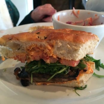 Cheever's Cafe - Grilled portobello on focaccia - New American Near Me - Oklahoma City, Oklahoma