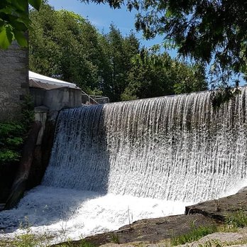 Millcroft Inn and Spa - Waterfall close up - Hotels Near Me - Alton, Ontario
