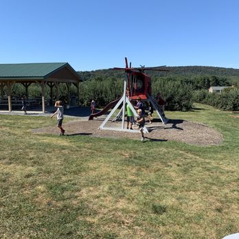 Marker-Miller Orchards - One of several pieces of playground equipment - Bakeries Near Me - Winchester, Virginia