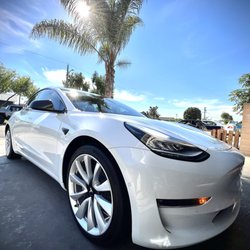 Tesla Model 3 after it's ceramic coating maintenance. Recommended every 6 months