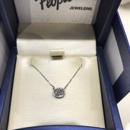 Diamond necklace from First People's Jewelers Diamond necklace from First People's Jewelers
