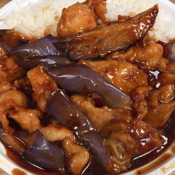Dragon City - Chicken & Eggplant in Garlic Sauce - Chinese Near Me - Mamaroneck, New York