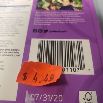 Health Way - Expired dark chocolate with price sticker moved - Health Markets Near Me - New Brunswick, New Jersey Health Way - Expired dark chocolate with price sticker moved - Health Markets Near Me - New Brunswick, New Jersey