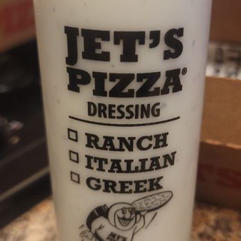 Jet's Pizza - Bottle of ranch - Pizza Near Me - Gilbert, Arizona