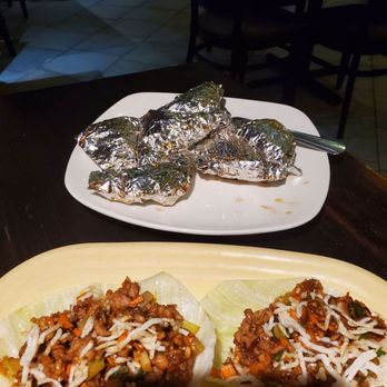 Grandview Palace - Lettuce wraps and the foil chicken - Chinese Near Me - Pasadena, California Grandview Palace - Lettuce wraps and the foil chicken - Chinese Near Me - Pasadena, California