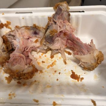 Mary Brown's - Possibly undercooked chicken thighs - Fast Food Near Me - Edmonton, Alberta Mary Brown's - Possibly undercooked chicken thighs - Fast Food Near Me - Edmonton, Alberta