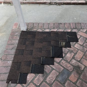 Reno's Roofing - Old shingles that came off the roof - Roofing Near Me - Sylmar, California