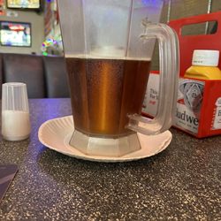Wicked Wings 'n Things - Pitchers of certain beers are $8 on Sunday.we got Yuengling.
