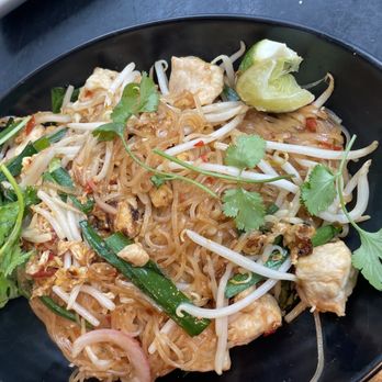 Wild Ginger - Chicken Pad Thai - Thai Near Me - Seattle, Washington