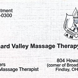 Blanchard Valley Massage Therapy Clinic