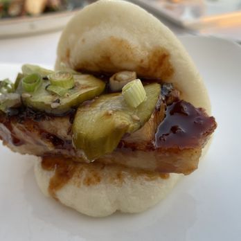 AnQi Bistro - Roasted Pork Bao Bun - Asian Fusion Near Me - Costa Mesa, California