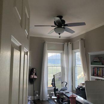 Grant Electrical and professional services - New ceiling fan - Electricians Near Me - Streamwood, Illinois