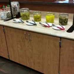 McAlister's Deli - Yummy!!! The pickle bar.