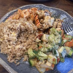 (D) Seafood Lovers Hibachi Combo (D) Seafood Lovers Hibachi Combo