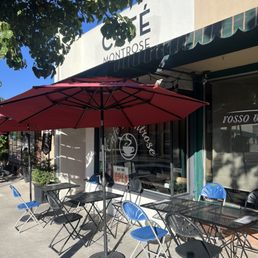Exterior outside entrance of Café Montrose - Outside - Glendale, California Exterior outside entrance of Café Montrose - Outside - Glendale, California