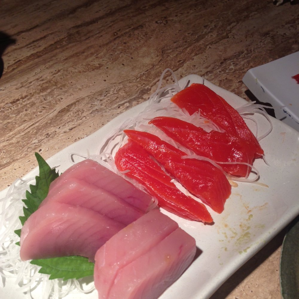 Shiro - This is what we got from Shiro sushi "Tuna&Salmon Sashimi". The price is $13.95 for this tuna 5pcs and salmon 4pcs. Ridiculous! - Japanese Near Me - Vancouver, British Columbia Shiro - This is what we got from Shiro sushi "Tuna&Salmon Sashimi". The price is $13.95 for this tuna 5pcs and salmon 4pcs. Ridiculous! - Japanese Near Me - Vancouver, British Columbia