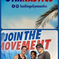 San Diego Gymnastics & Parkour - Mission Valley - The talented JD and Michael with my son.