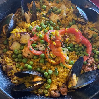 Oyo - Seafood Paella - Latin American Near Me - Pleasanton, California Oyo - Seafood Paella - Latin American Near Me - Pleasanton, California