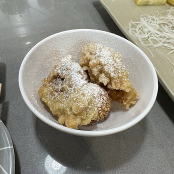 Fuji Sushi Buffet - Fried banana dessert + sesame ball dessert. Was meh for me, wouldn't mind skipping in the future. - Japanese Near Me - Concord, California Fuji Sushi Buffet - Fried banana dessert + sesame ball dessert. Was meh for me, wouldn't mind skipping in the future. - Japanese Near Me - Concord, California