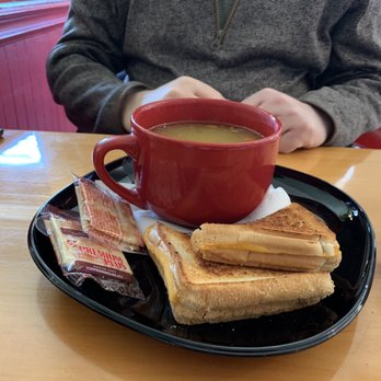 Cafe Hideaway - a plate of sandwiches and a cup of coffee - Breakfast & Brunch Near Me - Perth, Ontario