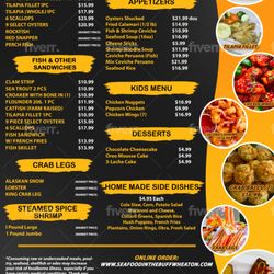 Seafood In The Buff Wheaton - Seafood in the Buff Wheaton Menu... Fresh Seafood Everyday!!!