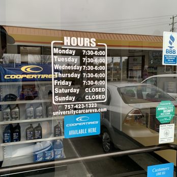 University Car Care - Auto Repair Near Me - Norfolk, Virginia University Car Care - Auto Repair Near Me - Norfolk, Virginia