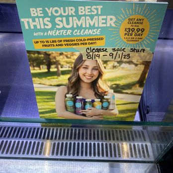 Nekter Juice Bar - 6 bottle Nekter Cleanse for 39.99!!!! - Juice Bars & Smoothies Near Me - Irving, Texas Nekter Juice Bar - 6 bottle Nekter Cleanse for 39.99!!!! - Juice Bars & Smoothies Near Me - Irving, Texas