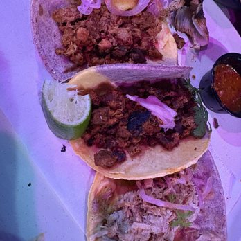 Santo Remedio - Dry Al pastor, asada and carnitas tacos. - Mexican Near Me - Orange, California Santo Remedio - Dry Al pastor, asada and carnitas tacos. - Mexican Near Me - Orange, California