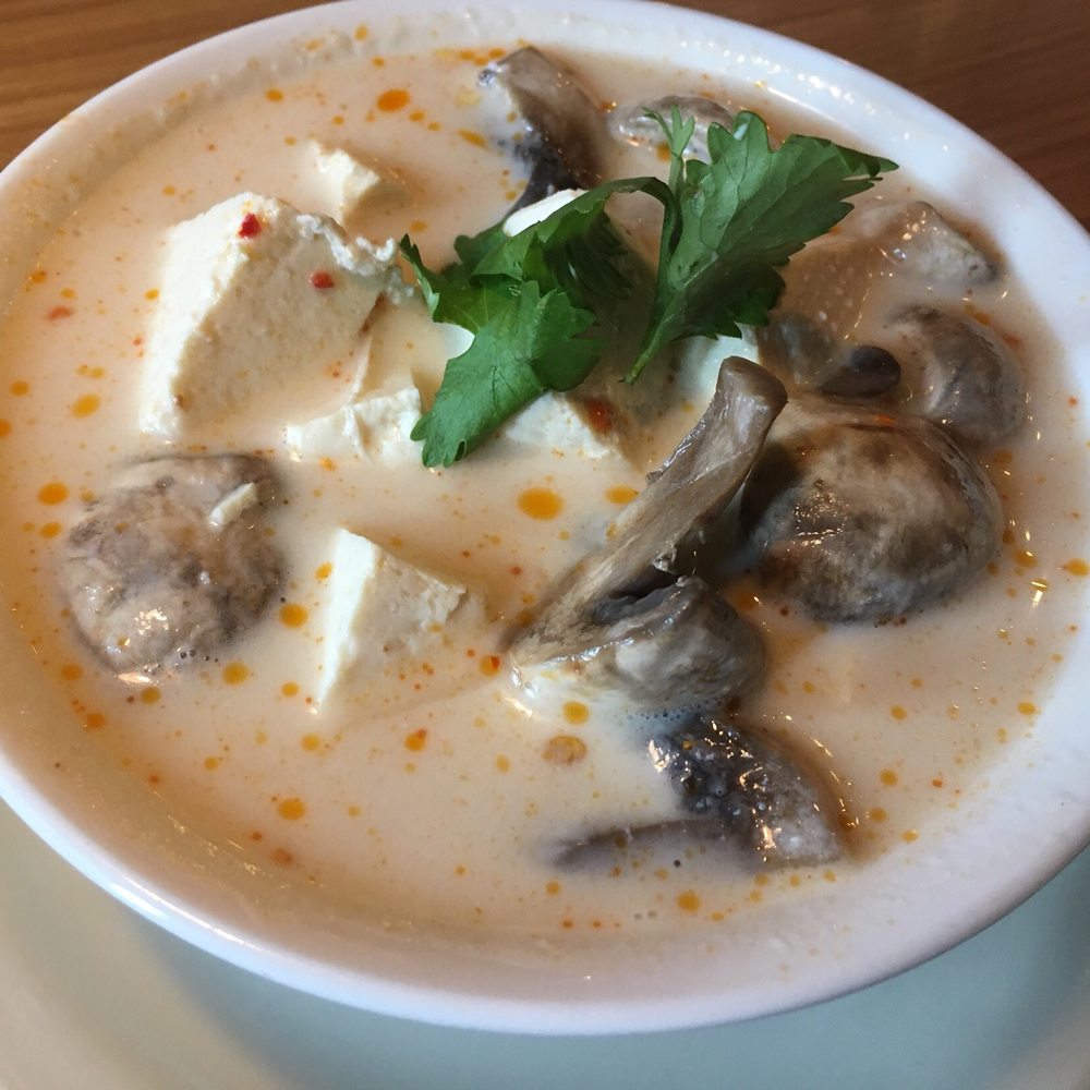 Thai Texas - Tom kha with tofu - Thai Near Me - Arlington, Texas Thai Texas - Tom kha with tofu - Thai Near Me - Arlington, Texas