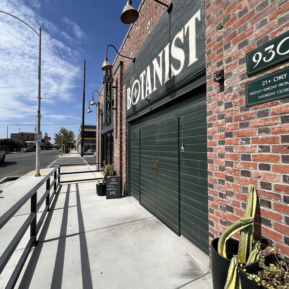 The Botanist - Entrance - Cocktail Bars Near Me - Bakersfield, California The Botanist - Entrance - Cocktail Bars Near Me - Bakersfield, California