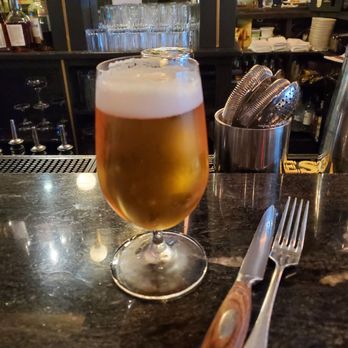 Delmonico's - An Italian beer, Forst lager. - Steakhouses Near Me - New York, New York