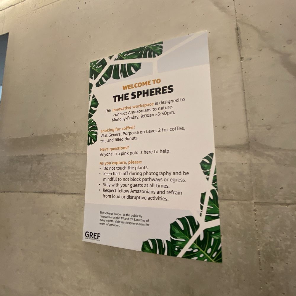 Amazon Spheres - Botanical Gardens Near Me - Seattle, Washington