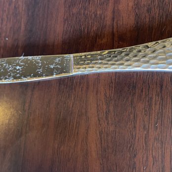 Ippolito's Trattoria - January 23, 2025 - What is that on the silverware??? - Italian Near Me - Sacramento, California Ippolito's Trattoria - January 23, 2025 - What is that on the silverware??? - Italian Near Me - Sacramento, California