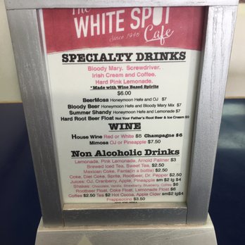 The White Spot Cafe - Drinks - American Near Me - Anchorage, Alaska