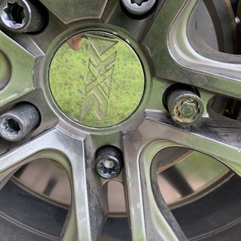 Tire Kingdom - Center lug on the bottom wrong size/length. - Tires Near Me - Delray Beach, Florida