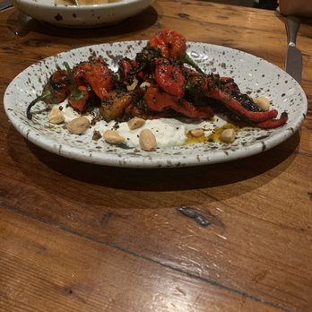 Manuela - Red pepper veggie side dish - New American Near Me - Los Angeles, California Manuela - Red pepper veggie side dish - New American Near Me - Los Angeles, California