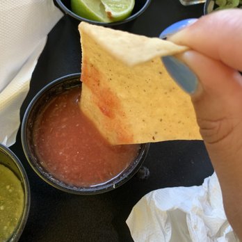 Wapo Taco - Runny ass salsa! Don't bother getting it. - Mexican Near Me - San Antonio, Texas