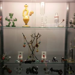 Smoke Shop - Savannah - A peek at Smoke Cartel's ever changing case of heady glass! Check out those pendants!