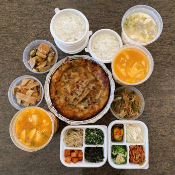 Tofu Plus - 3 tofu soups with sides and rice, plus seafood pancake! easy online ordering and well packaged takeout - Korean Near Me - Cupertino, California Tofu Plus - 3 tofu soups with sides and rice, plus seafood pancake! easy online ordering and well packaged takeout - Korean Near Me - Cupertino, California