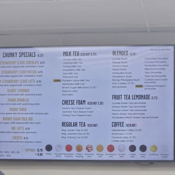 Chunky Cup - Bubble Tea Near Me - Woodbridge, Virginia