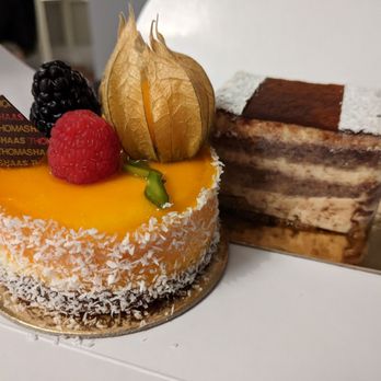 Thomas Haas Chocolate - Passionfruit cheesecake and coffee cake - Chocolatiers & Shops Near Me - Vancouver, British Columbia Thomas Haas Chocolate - Passionfruit cheesecake and coffee cake - Chocolatiers & Shops Near Me - Vancouver, British Columbia