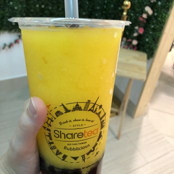 Sharetea - My mango tea - Bubble Tea Near Me - Dallas, Texas