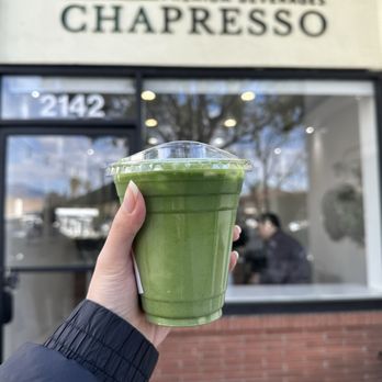 Chapresso - Iced Matcha Latte - Bubble Tea Near Me - San Marino, California