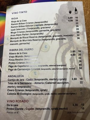 Menu photo 6 Pelayo Seville, SE